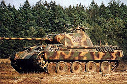 2. Weltkrieg Panzer Panther