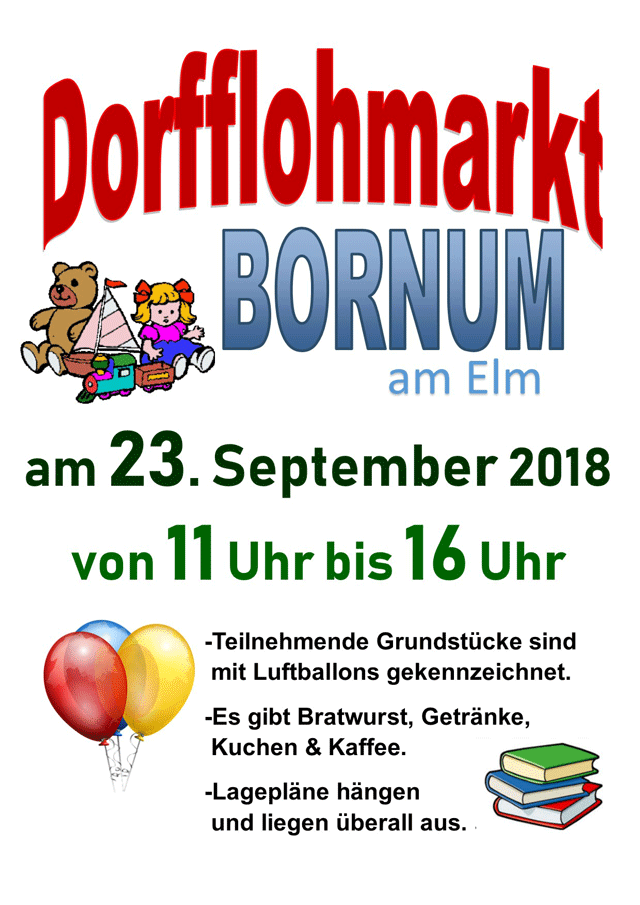 Bornumer Flohmarkt 2018